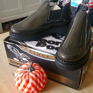 New Georgia Boot Patent Leather